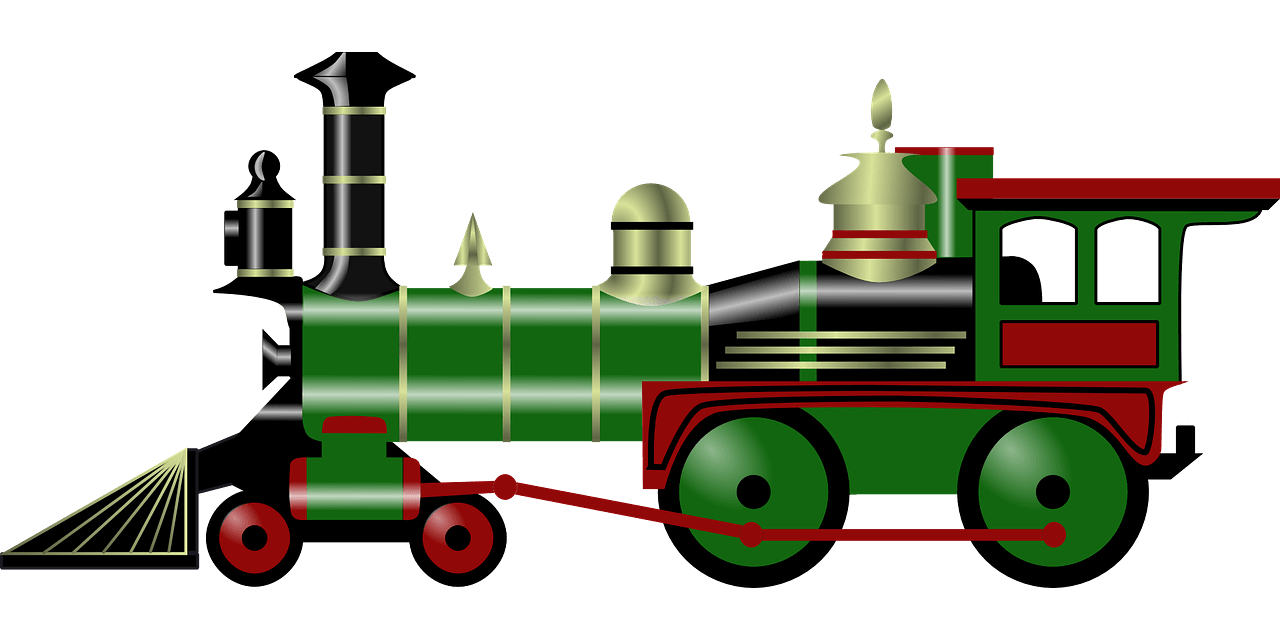 steam, engine, train